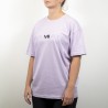 T-shirt Oversize Solide Unisex Lilas