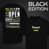 T-shirt Oversized Opens 2024 Black Edition