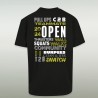 T-shirt Oversized Opens 2024 Black Edition