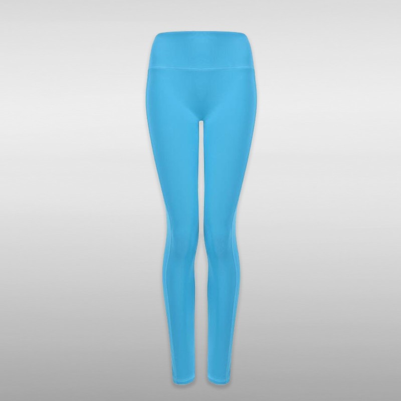 Leggings Bleu Céleste Femme