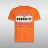 T-shirt Orange Unisex Spring Contest Community Dinan