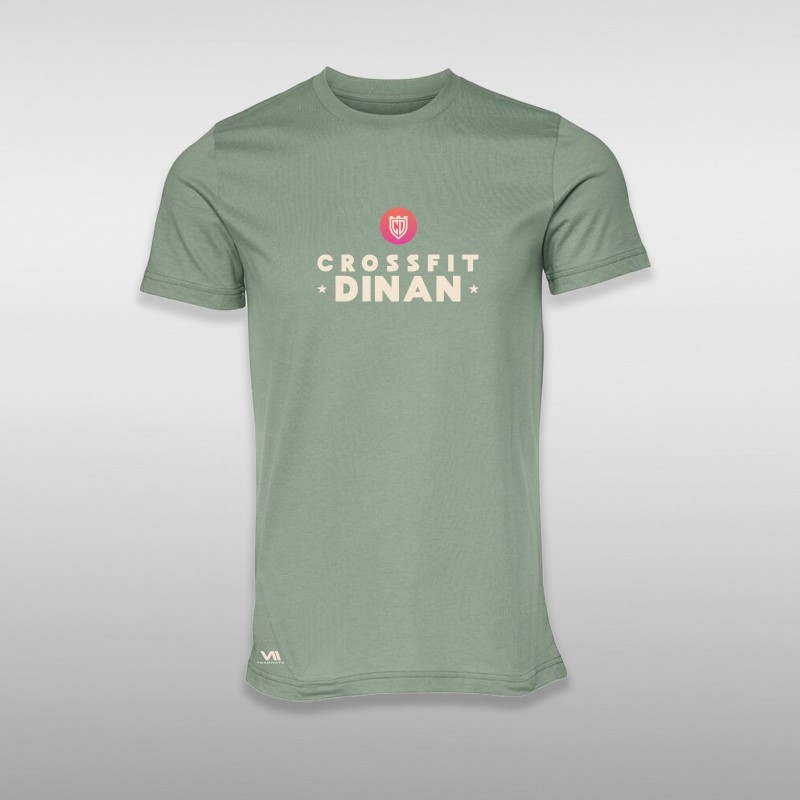 T-shirt Vert Unisex Dinan...